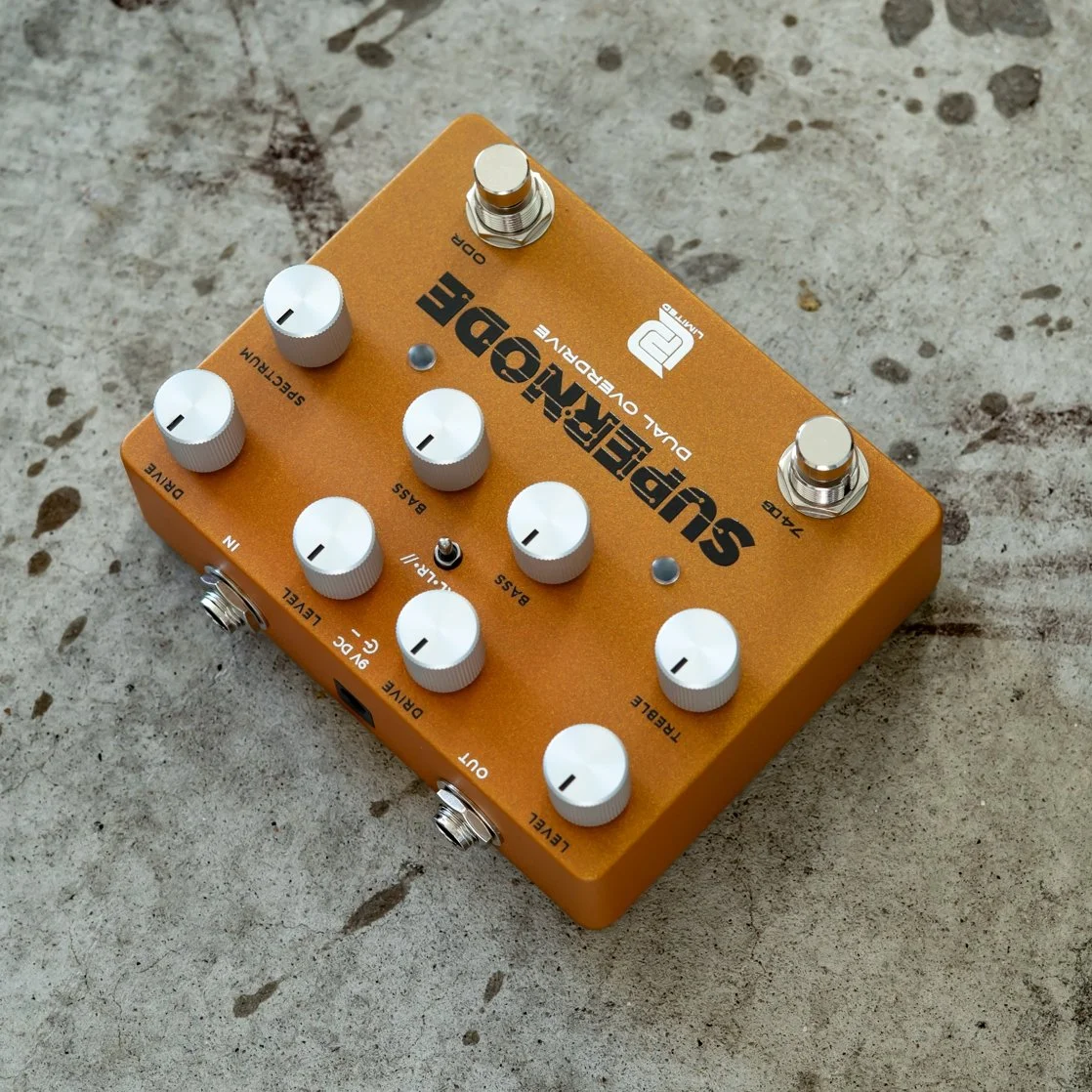 Supernode Dual Overdrive Pedal | Analog ODR + Seventy4 Circuits